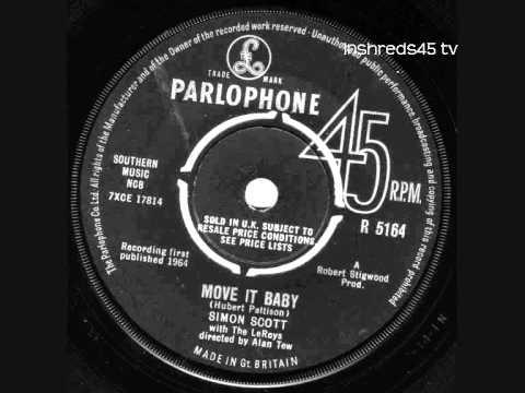 Simon Scott with The LeRoys - Move It Baby (1964)
