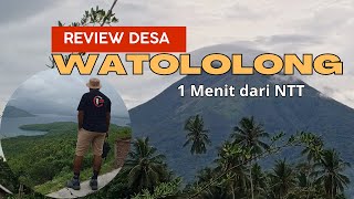 REVIEW DESA WATOLOLONG - WITIHAMA #1menitdarintt #reviewdesa