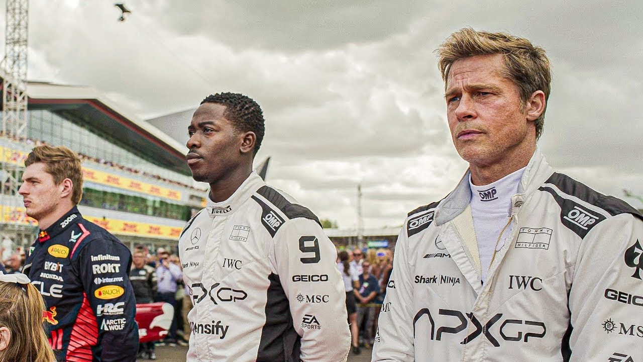 Таксист ПОРАЗИЛ весь мир, вернувшись в ФОРМУЛУ-1 спустя 30 ЛЕТ [пересказ фильма F1]