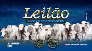 VALE DO MEIA PONTE LEILÕES - INHUMAS - LEILÃO VIRTUAL E PRESENCIAL - 23 DE ABRIL DE 2026.