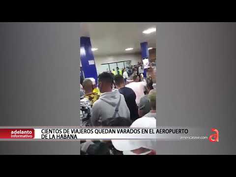 VUELVE A PASAR: cientos de viajeros quedan varados en el Aeropuerto de La Habana