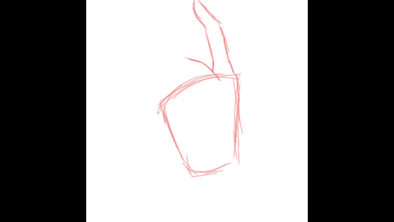 Bloppy tries to draw hand👌