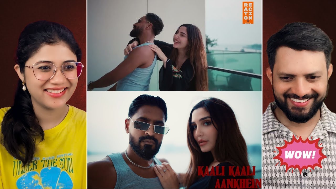 EMIWAY BANTAI X SWAALINA - KAALI KAALI AANKHEIN | TONY JAMES | REACTION INDIA