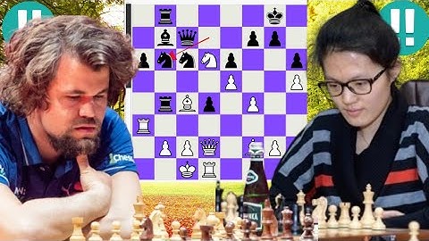 Magnus Carlsen vs Hou Yifan 6
