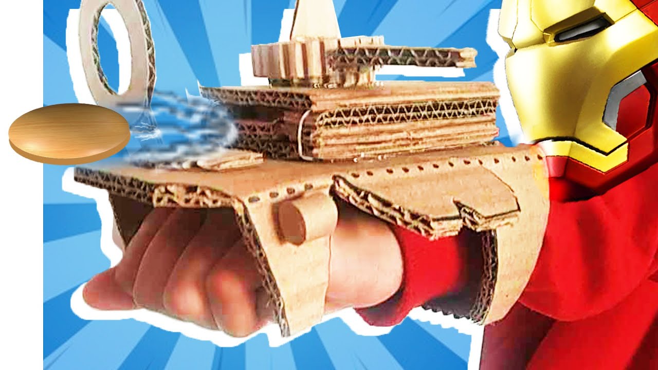 DIY: How to make Iron Man Repulsor Missile Launcher ...