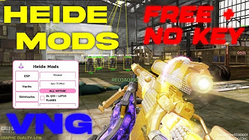CODM:VNG Mod menu 1.8.41 JAVA Unlock All Skins | Heide Mods