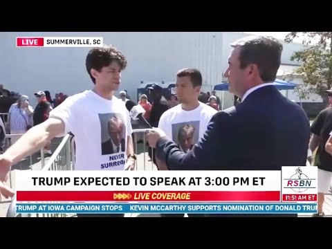 Trump rally attendees completely delusional