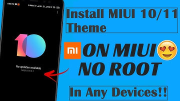 MIUI 10/11 Themes For MIUI Users Full UI Modified And Install 3rd Party Themes Part-2 |[HINDI]|2019