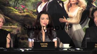 Zach Braff on his costume. Mila Kunis, Rachel Weisz, Mich...