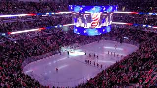 National Anthem - Chicago Blackhawks - United Center