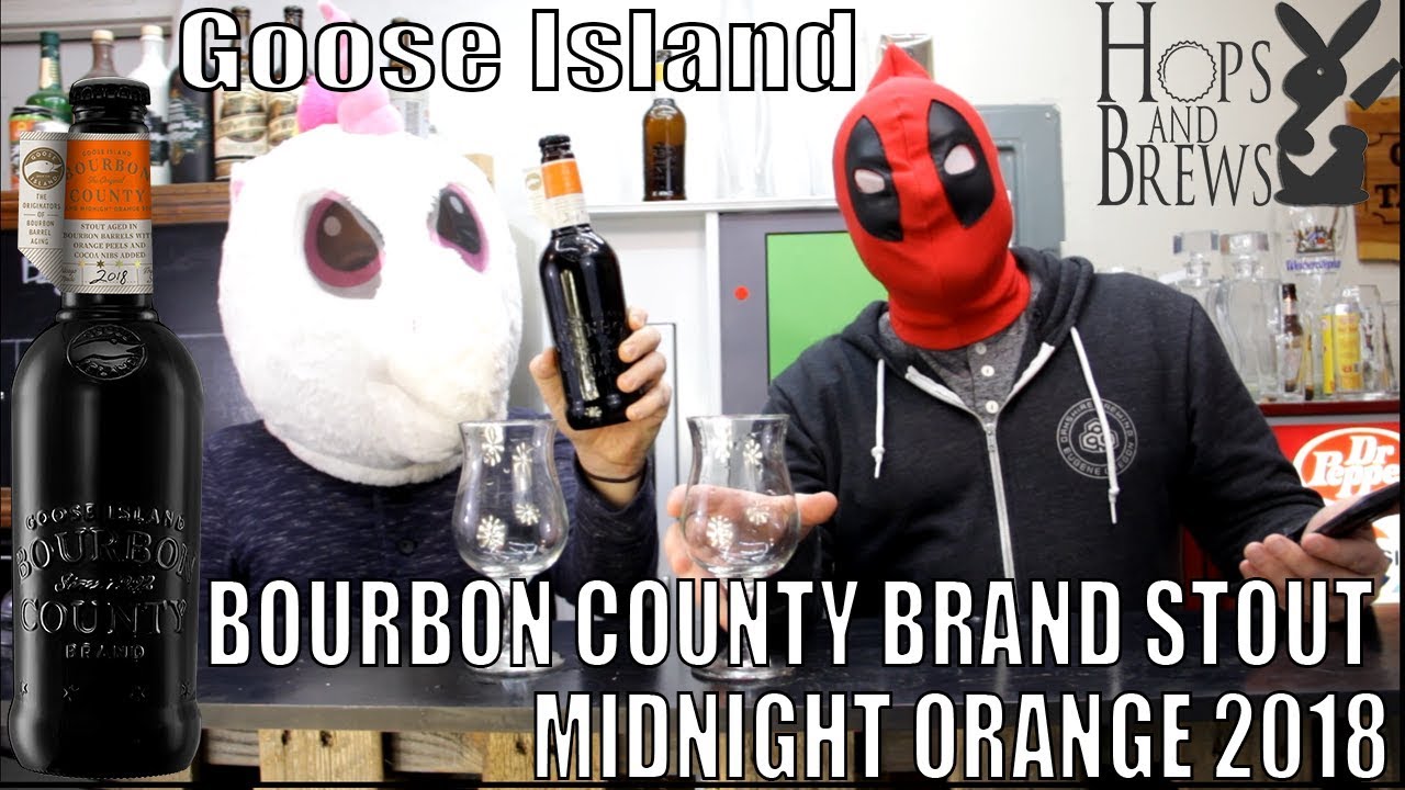 Goose Island - Bourbon County Brand Stout Midnight Orange 2018