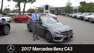 2017 Mercedes-Benz C-Class C43 AMG® 4MATIC® video tour with Spencer