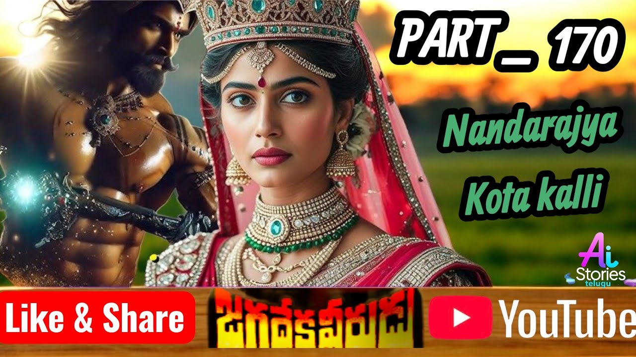 నంద రాజ కోట కాళీ||part_170||jagadekaveerudu|| aaravali stories|| motivation ||subcribe|| youtube