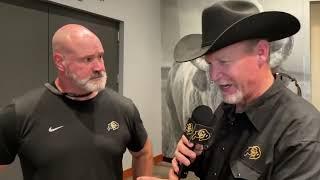 Mark Johnson Interviews Colorado Offensive Line Coach Bill O'Boyle