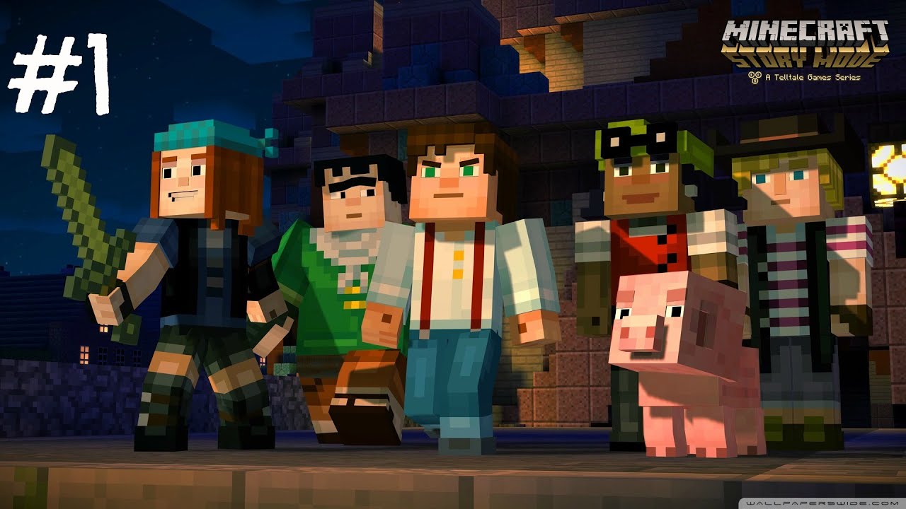 Minecraft Story Mode Gameplay Walkthrough Part 1 - The Order Of The ...