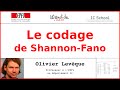 Le codage de Shannon-Fano | Olivier Levêque