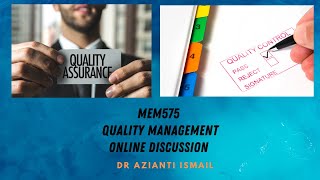 MEM575 Topic 9 Online Discussion Quality Management