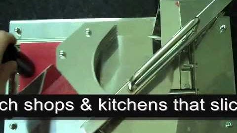Vegetable Slicer / Tomato Slicer Product Demonstration Video