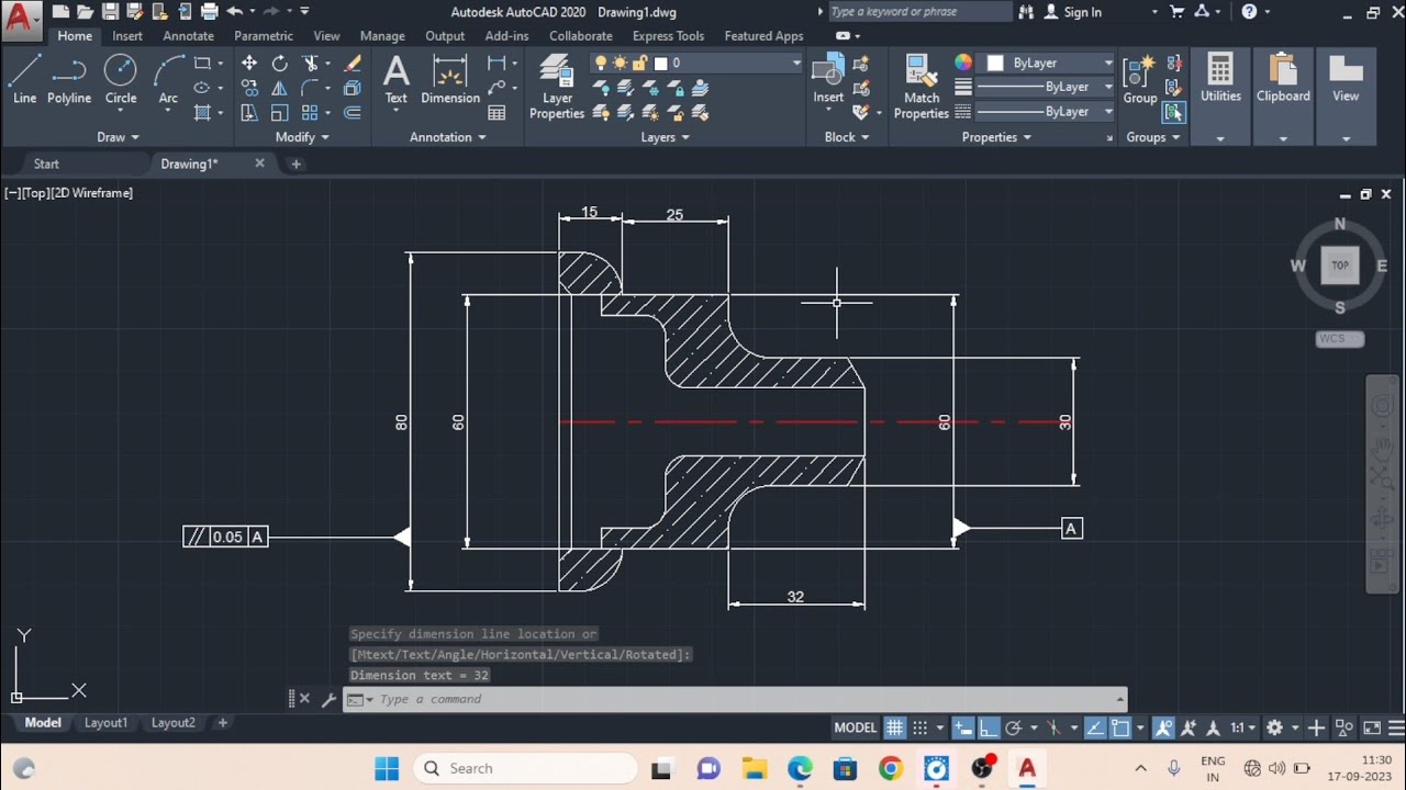 Учебное пособие по 2D-чертежам в AutoCAD на хинди | Практика AutoCAD 🔧|