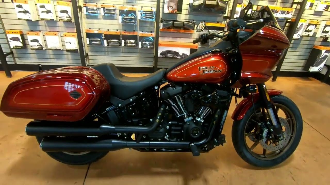 【HARLEY-DAVIDSON】激レア!青染めエンボス シングルライダース M 2022 Harley-Davidson Low Rider El Diablo - New Motorcycle