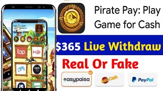 Get PAID Per MINUTE To Play Games? - Pirate Pay App Review: Payment Proof screenshot 4