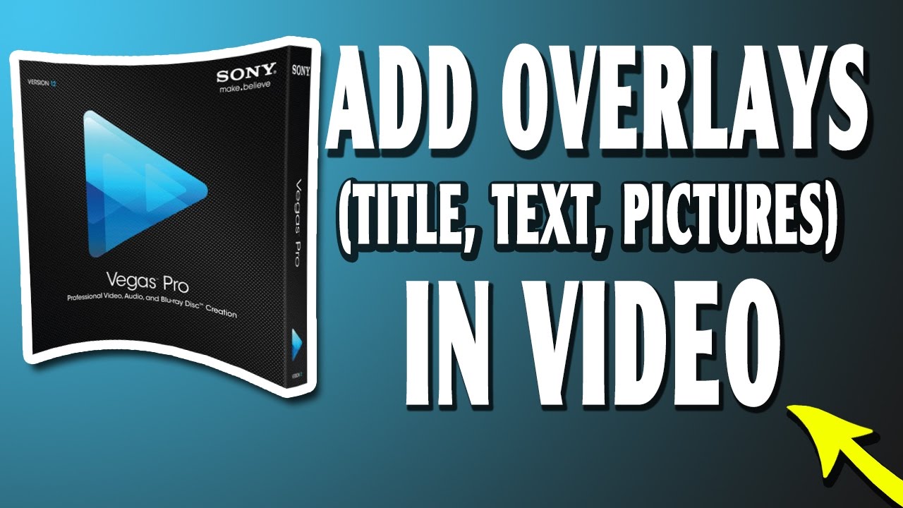 sony vegas pro 13 titles and text download