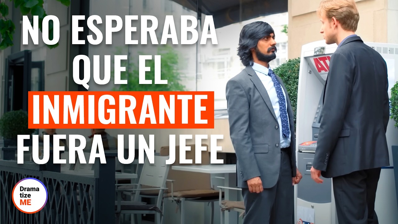 Hombre racista humilla a inmigrante indio, luego el karma los cambia de posición@DramatizeMe Español