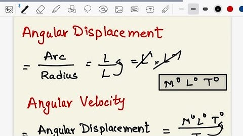 Trick for Dimensional Formula of Angular displacement, Angular velocity, angular acceleration #neet