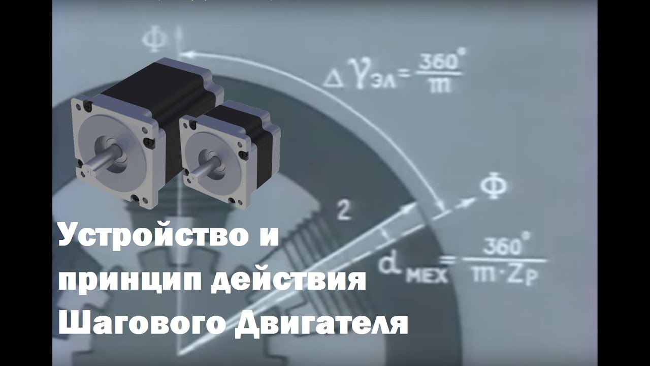 Принцип работы шагового двигателя (союзвузфильм 1985 г.) - YouTube