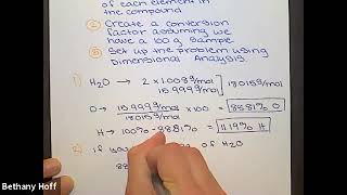 Percent Composition as a Conversion Factor