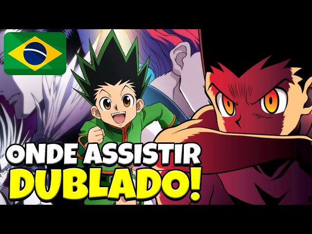 COMO ASSISTIR HUNTER X HUNTER 2011 DUBLADO! ONDE ASSISTIR COMPLETO! 