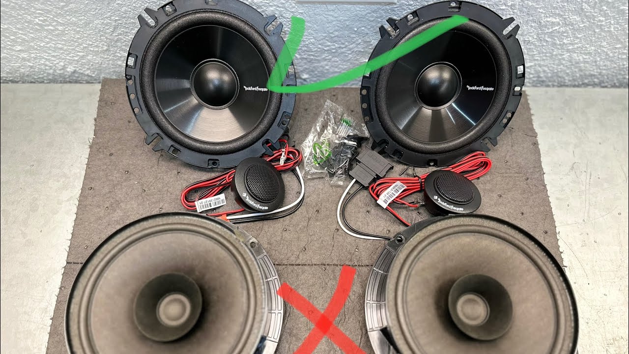 Cambio a parlantes Rockford Fosgate e insonorizacion VW Jetta Mk6