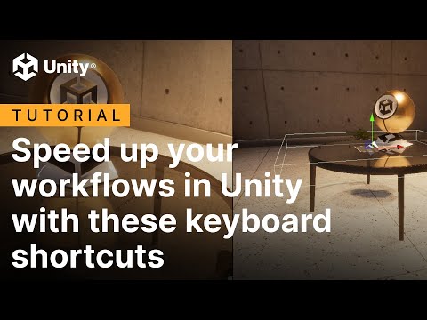 Speed up your workflows in Unity with these keyboard shortcuts
