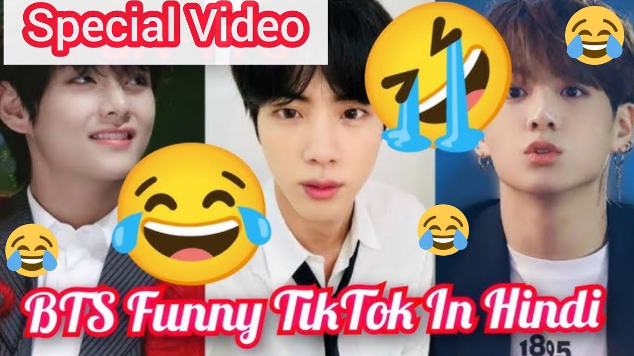 BTS FUNNY HINDI DUB ALL MIX SPECIAL VIDEO FUNNY HINDI DUB YouTube