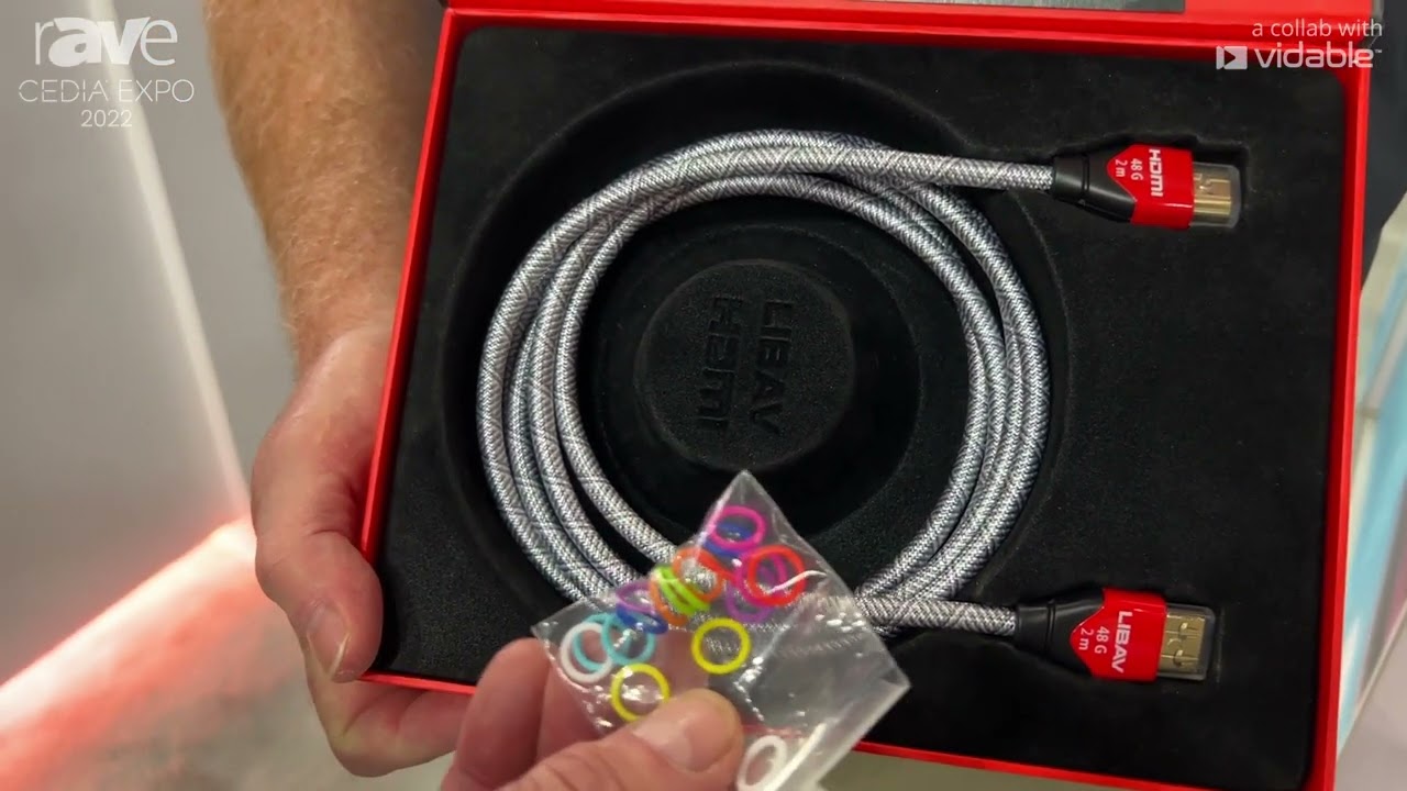 CEDIA Expo 22: Liberty AV Shows Intergalactic Series HDMI Cable With Color-Coded Orbit ID System