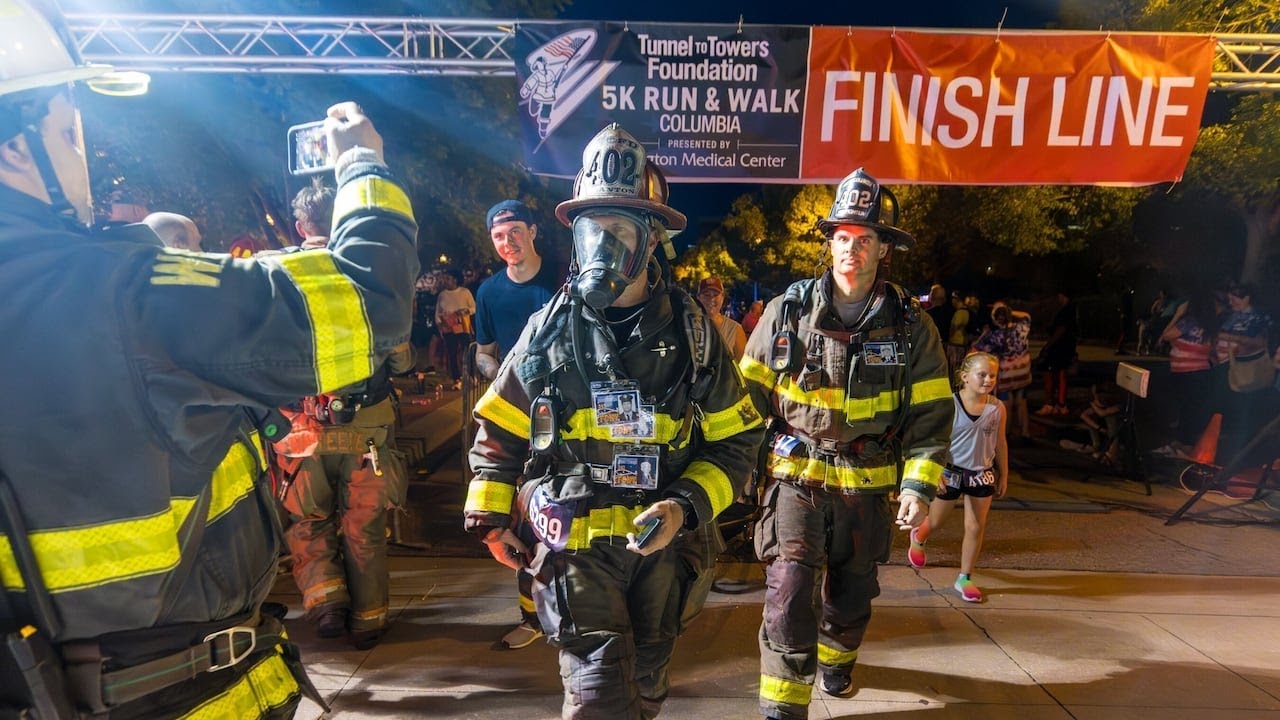 First responders gear up for Tunnel to Towers 5K - YouTube