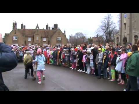 St Peters Junior School Molly Dancing at Ramsey St...