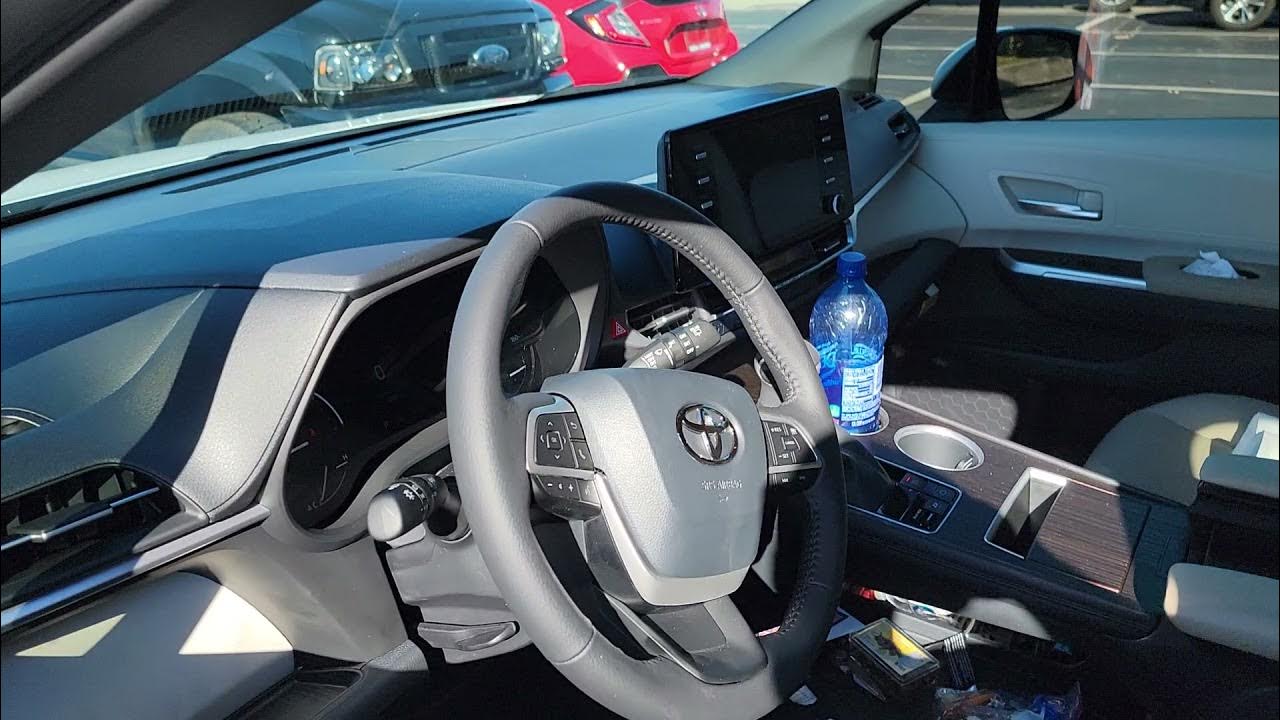 2022 Toyota Sienna remote start YouTube