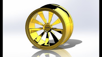 Modeling a Car Rim in SolidWorks | Realistic 3D Design and Rendering Tutorial