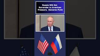 Putin Calls U.S. Sanctions an ‘Unfriendly Act,’ Says Economy Unaffected