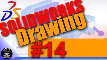 SOLIDWORKS Drawing 14 ( Foreshorten Dimension )