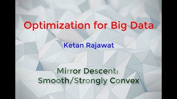 Mirror Descent: Strongly Convex/Smooth