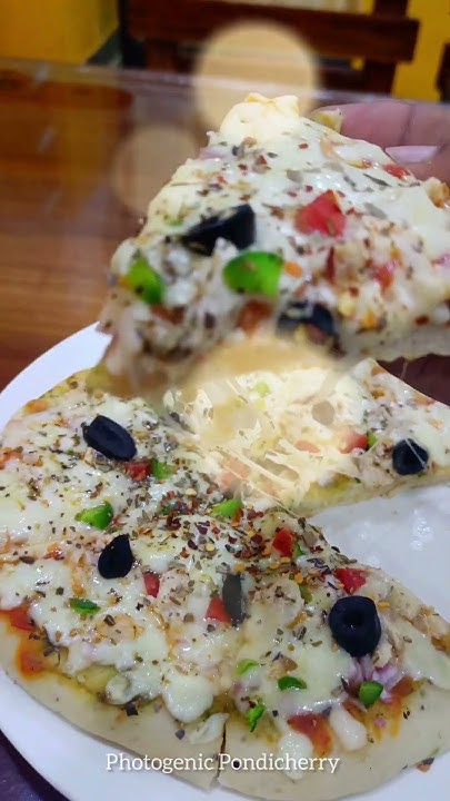 Margherita Pizza Street French Cafe Bharathi Street Heritage Town margherita-pizza-street-french-cafe-bharathi-street-heritage-town