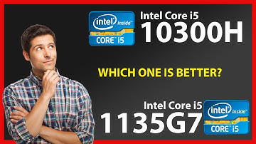INTEL Core i5 10300H vs INTEL Core i5 1135G7 Technical Comparison