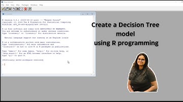 Create a Decision Tree model using R programming