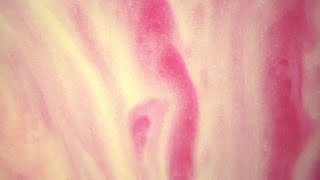 Swirling Pink And Orange Paint Stock Footage
