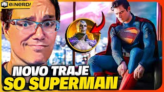 SUPERMAN LEGACY: UNIFORME REVELADO! BRAINIAC CONFIRMADO? LANTERNA VERDE?
