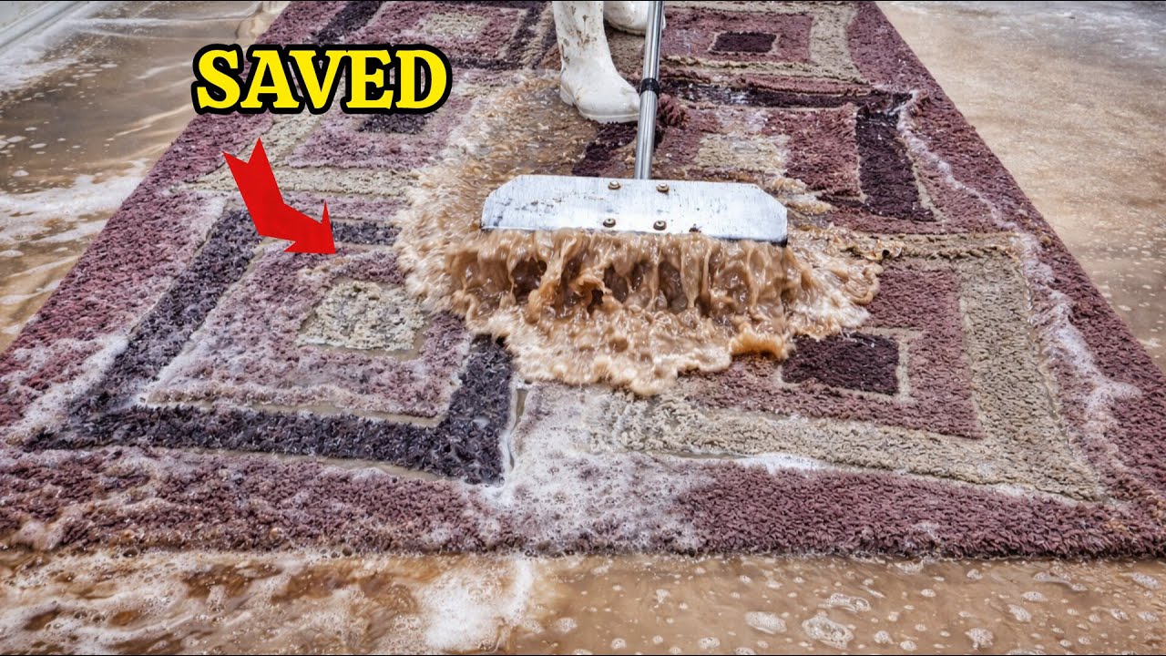 Save The Rug This Rug Was Saved From the Trash - YouTube