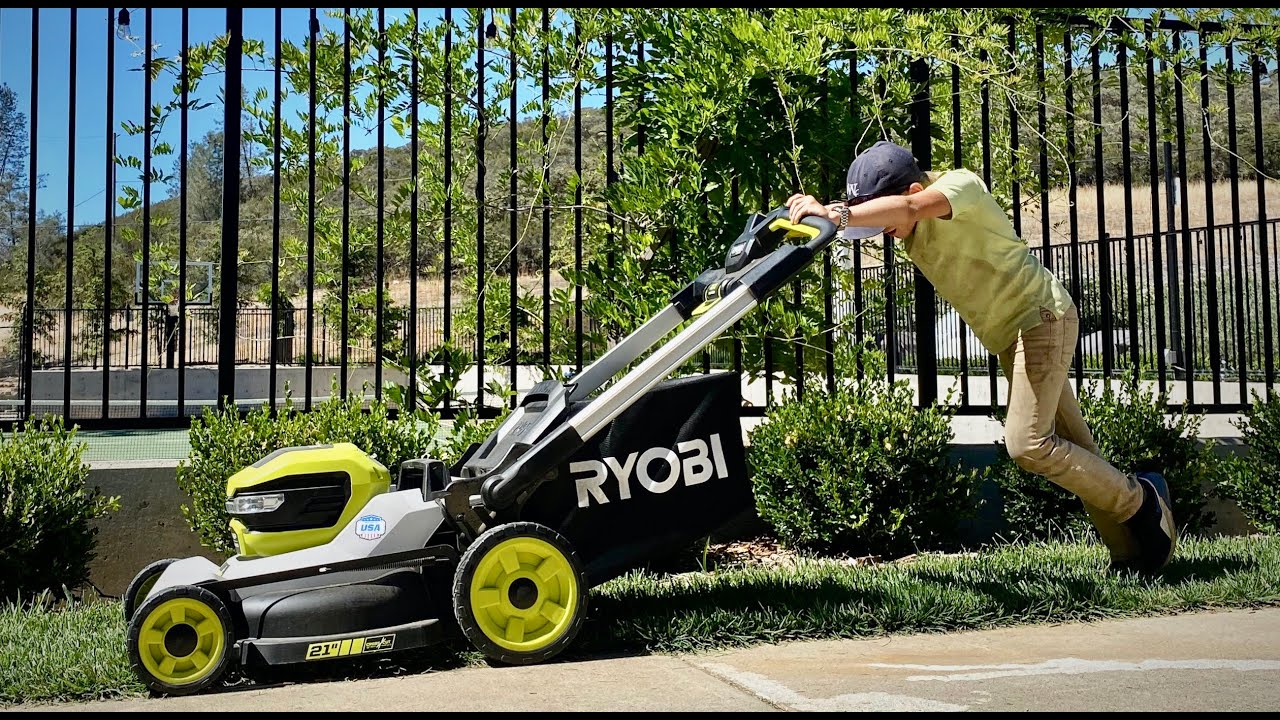 Mowing Crazy Grass After Vacation // Turner Pratt