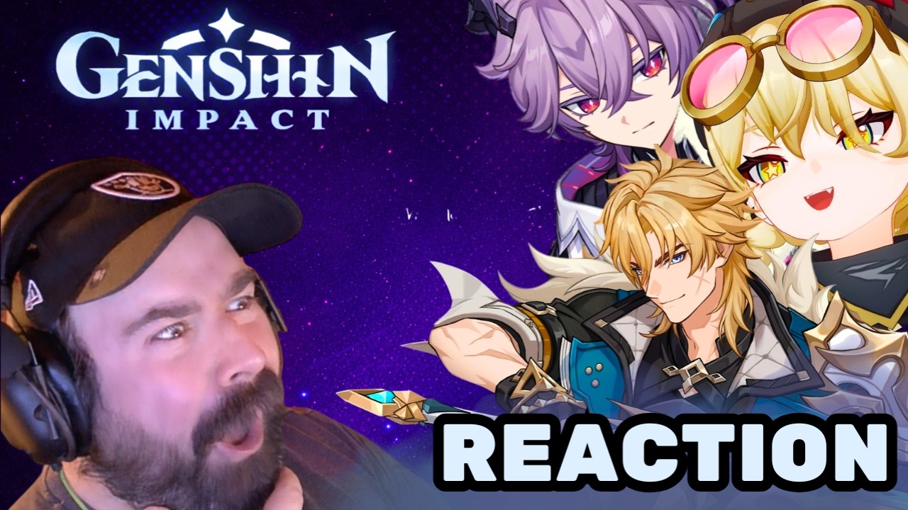 FIRST TIME REACTION to Genshin Impact Character Trailers (THIS IS ART?!) | Part 1
